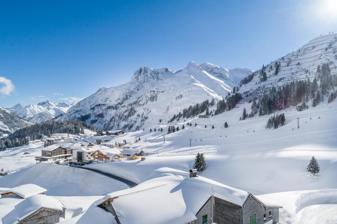 Bergzeit Appartements Warth  Dış mekan fotoğraf