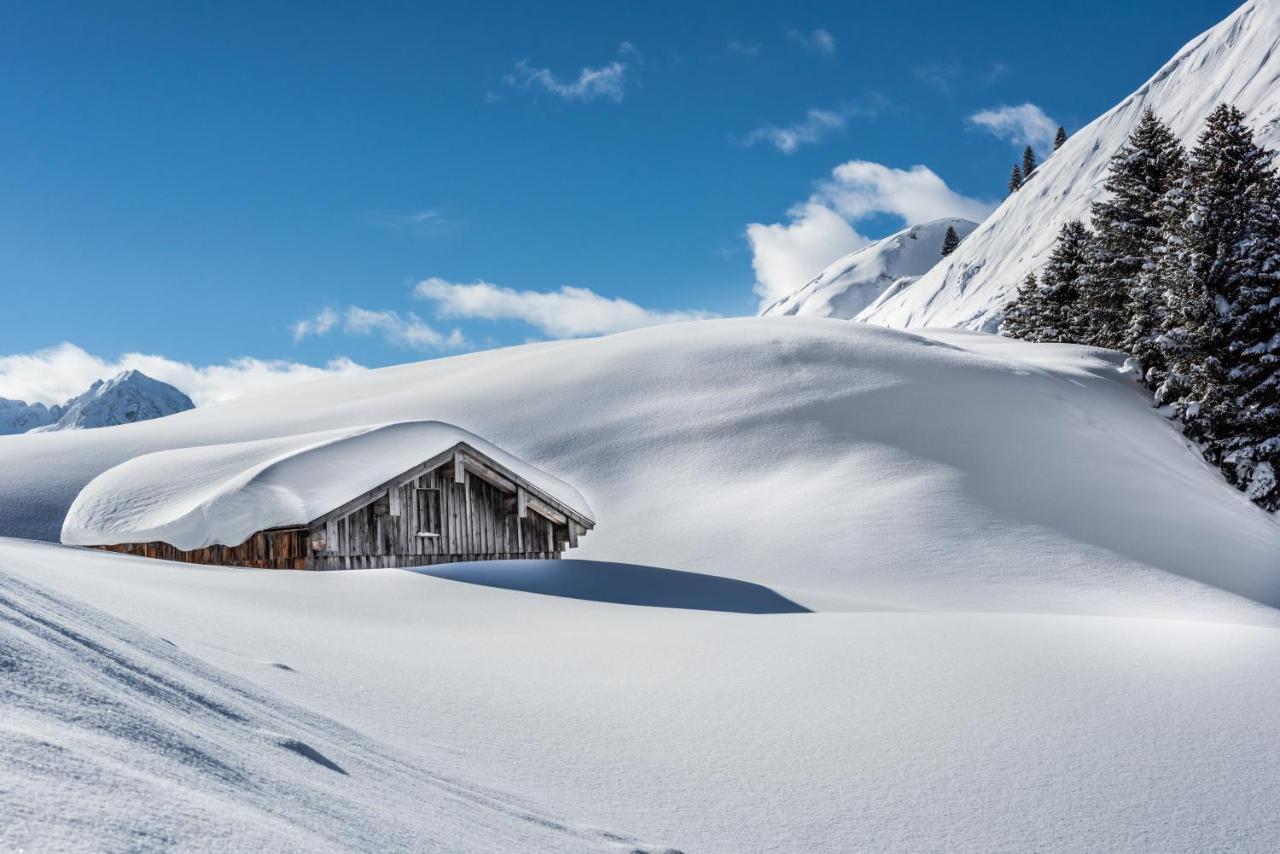 Bergzeit Appartements Warth  Dış mekan fotoğraf