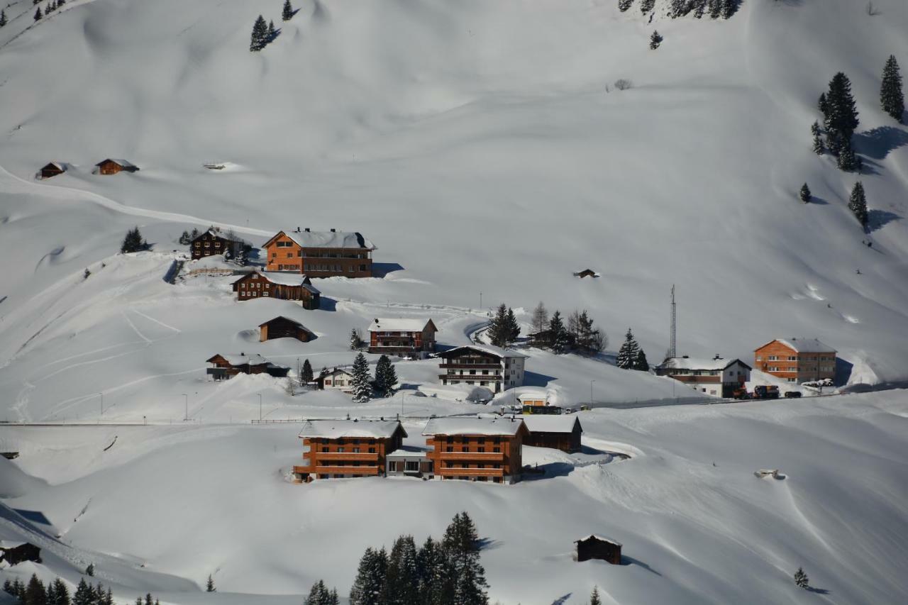 Bergzeit Appartements Warth  Dış mekan fotoğraf